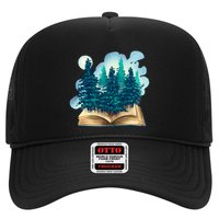 Nature Forest Book Trucker Hat