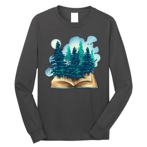 Nature Forest Book Long Sleeve Shirt