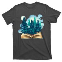 Nature Forest Book T-Shirt