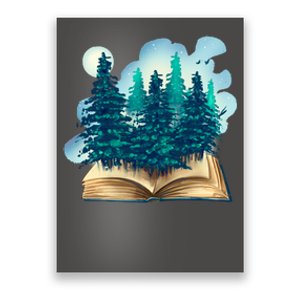 Nature Forest Book Poster