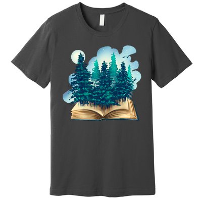 Nature Forest Book Premium T-Shirt