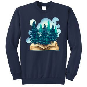 Nature Forest Book Sweatshirt