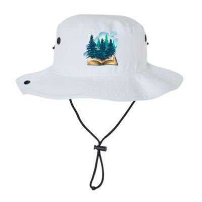 Nature Forest Book Legacy Cool Fit Booney Bucket Hat