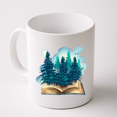 Nature Forest Book Coffee Mug