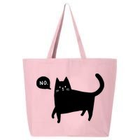 No Funny Black Cat 25L Jumbo Tote