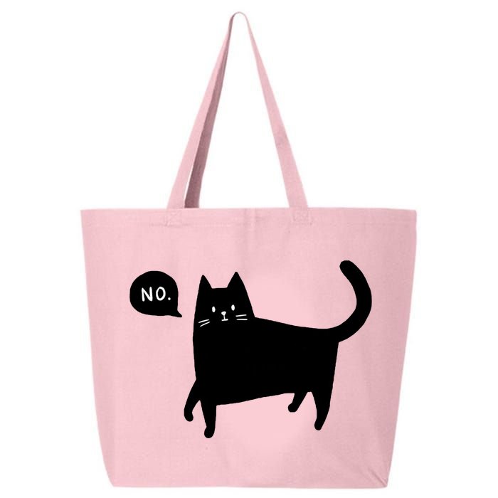 No Funny Black Cat 25L Jumbo Tote