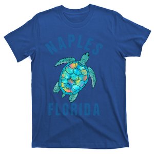 Naples Fl Beach Design / Sea Turtle Illustration Gift Meaningful Gift T-Shirt