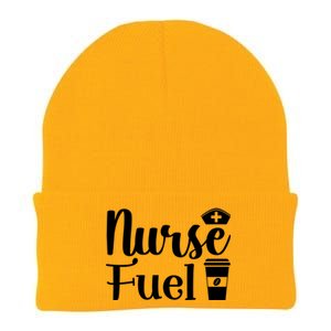 Nurse Fuel Coffee Cappuccino Meaningful Gift Knit Cap Winter Beanie