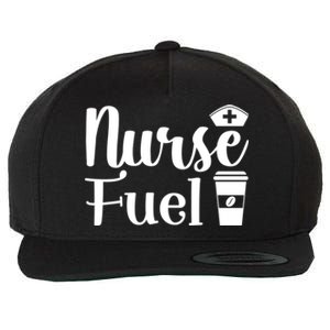 Nurse Fuel Coffee Cappuccino Meaningful Gift Wool Snapback Cap