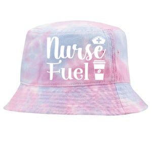 Nurse Fuel Coffee Cappuccino Meaningful Gift Tie-Dyed Bucket Hat