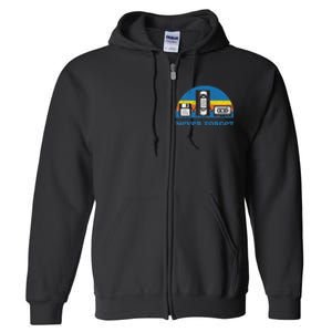 Never Forget Cassette Tape Vhs Gamer Old School Full Zip Hoodie