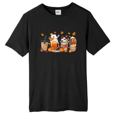 Nurse Fall Coffee Pumpkin Latte Thankful Nurse Thanksgiving Gift Tall Fusion ChromaSoft Performance T-Shirt