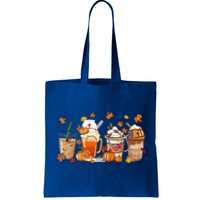 Nurse Fall Coffee Pumpkin Latte Thankful Nurse Thanksgiving Gift Tote Bag