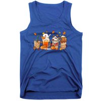 Nurse Fall Coffee Pumpkin Latte Thankful Nurse Thanksgiving Gift Tank Top