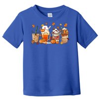 Nurse Fall Coffee Pumpkin Latte Thankful Nurse Thanksgiving Gift Toddler T-Shirt