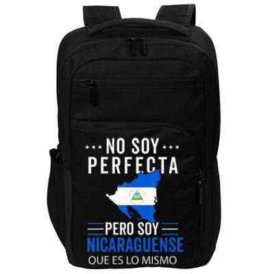 Nicaragua Flag Camiseta Nicaraguan Nicoya Pinoleros Mujer Impact Tech Backpack