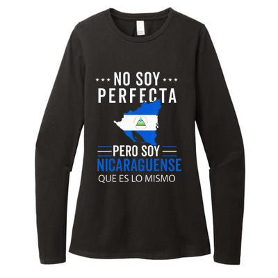 Nicaragua Flag Camiseta Nicaraguan Nicoya Pinoleros Mujer Womens CVC Long Sleeve Shirt