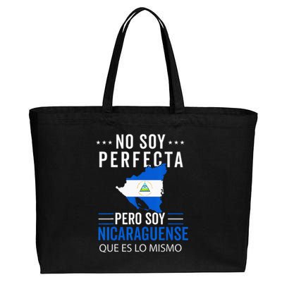 Nicaragua Flag Camiseta Nicaraguan Nicoya Pinoleros Mujer Cotton Canvas Jumbo Tote