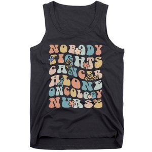 Nobody Fights Cancer Alone Oncology Nurse Tank Top