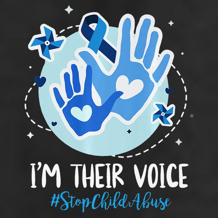 No For Child Abuse Excuse Prevention Month April Blue Ribbon 11oz C Handle Ceramic Mug