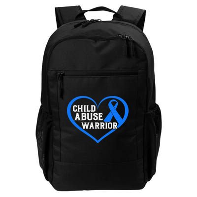 No For Child Abuse Excuse Prevention Month Blue Ribbon April Backpack
