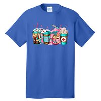 Nurse Fuel Coffee Pink Lover Nursing Caffeinated Lover Gift Tall T-Shirt