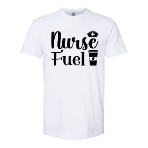 Nurse Fuel Coffee Cappuccino Gift Softstyle CVC T-Shirt