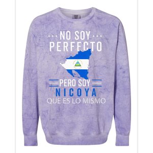 Nicaragua Flag Camiseta Nicaraguan Nicoya Pinoleros Hombre Colorblast Crewneck Sweatshirt