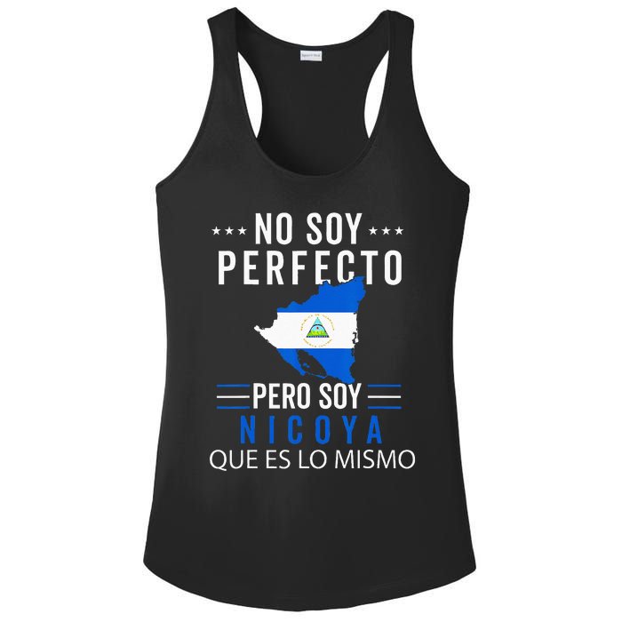 Nicaragua Flag Camiseta Nicaraguan Nicoya Pinoleros Hombre Ladies PosiCharge Competitor Racerback Tank