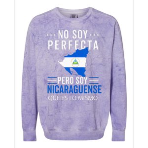 Nicaragua Flag Camiseta Nicaraguan Nicoya Pinoleros Mujer Colorblast Crewneck Sweatshirt