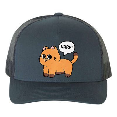 Narp! Funny Cat Lover Yupoong Adult 5-Panel Trucker Hat