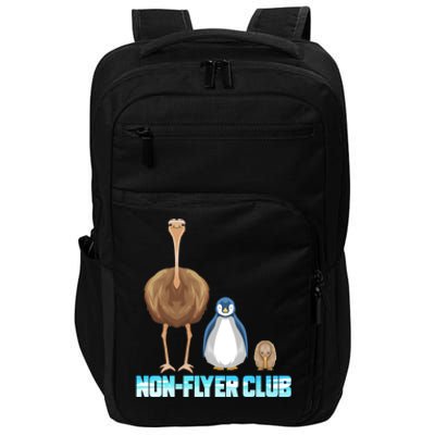 Non Flyer Club Gift Bird Bouquet Penguin Kiwi Bird Gift Impact Tech Backpack