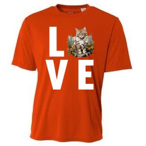 Norwegian Forest Cats Norwegian Forest Cat Gift Cooling Performance Crew T-Shirt