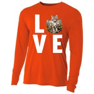 Norwegian Forest Cats Norwegian Forest Cat Gift Cooling Performance Long Sleeve Crew