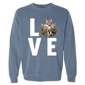 Norwegian Forest Cats Norwegian Forest Cat Gift Garment-Dyed Sweatshirt