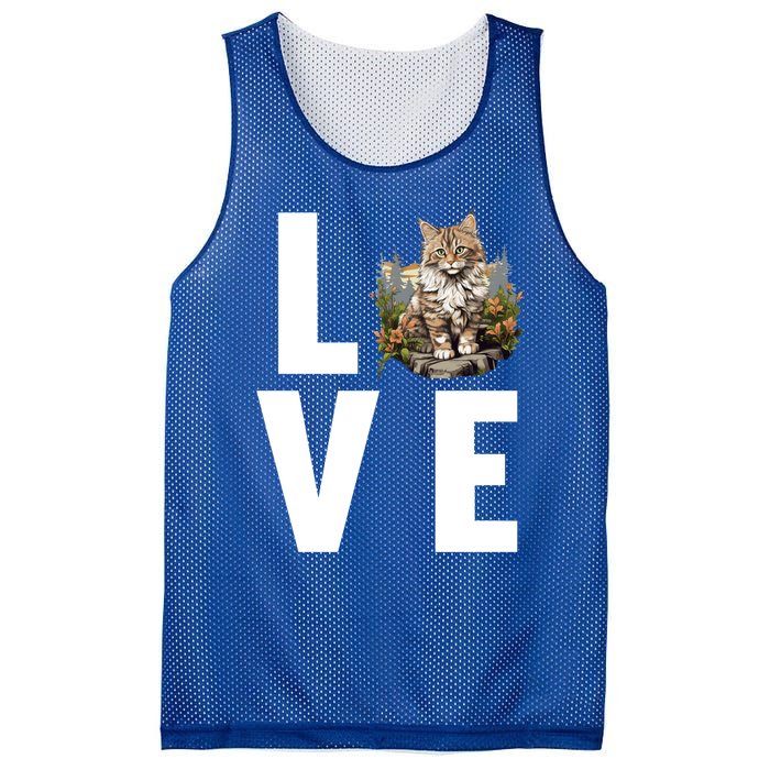 Norwegian Forest Cats Norwegian Forest Cat Gift Mesh Reversible Basketball Jersey Tank