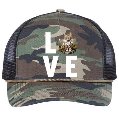 Norwegian Forest Cats Norwegian Forest Cat Gift Retro Rope Trucker Hat Cap