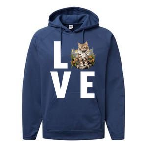 Norwegian Forest Cats Norwegian Forest Cat Gift Performance Fleece Hoodie