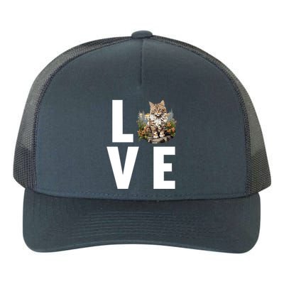 Norwegian Forest Cats Norwegian Forest Cat Gift Yupoong Adult 5-Panel Trucker Hat