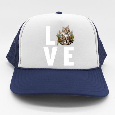 Norwegian Forest Cats Norwegian Forest Cat Gift Trucker Hat