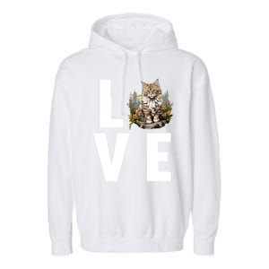 Norwegian Forest Cats Norwegian Forest Cat Gift Garment-Dyed Fleece Hoodie