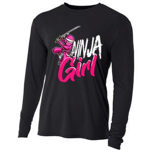 Ninja Fighter Costume Ninja Cooling Performance Long Sleeve Crew