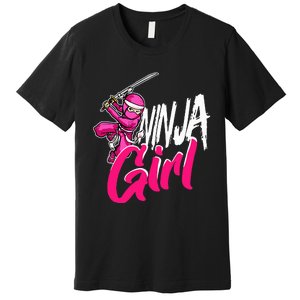 Ninja Fighter Costume Ninja Premium T-Shirt