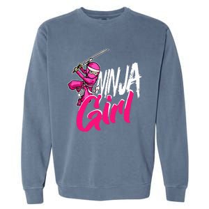 Ninja Fighter Costume Ninja Garment-Dyed Sweatshirt