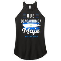 Nicaragua Flag Camiseta Nicaraguan Nicoya Pinoleros Nica Women’s Perfect Tri Rocker Tank