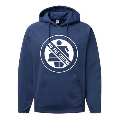 No Fat Chicks Performance Fleece Hoodie