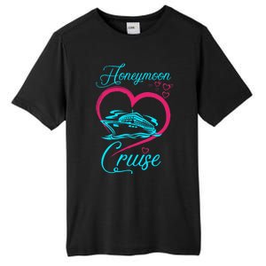 Newlywed FunLoving Couples Honeymoon Cruise Tall Fusion ChromaSoft Performance T-Shirt