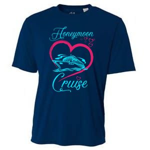 Newlywed FunLoving Couples Honeymoon Cruise Cooling Performance Crew T-Shirt