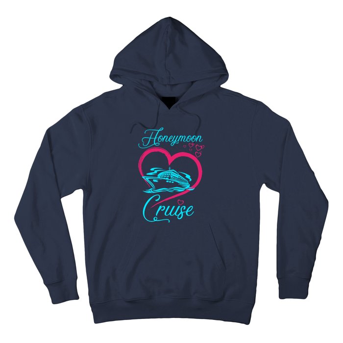 Newlywed FunLoving Couples Honeymoon Cruise Hoodie