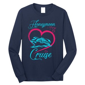 Newlywed FunLoving Couples Honeymoon Cruise Long Sleeve Shirt